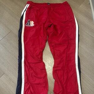 Vintage Aeropostale Red and White Track Pants